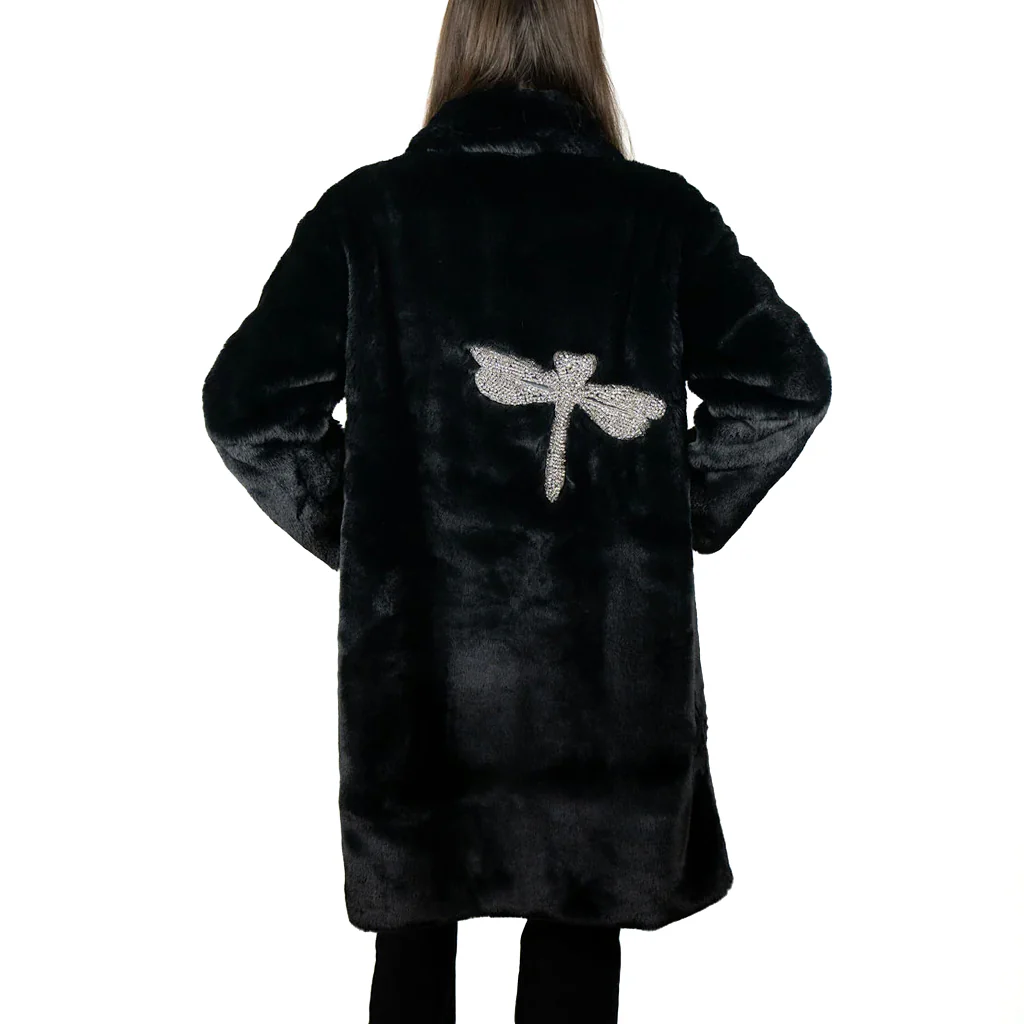 ANGEL WINGS MR GREY DRAGON FLY JKT - BLACK - Image 2