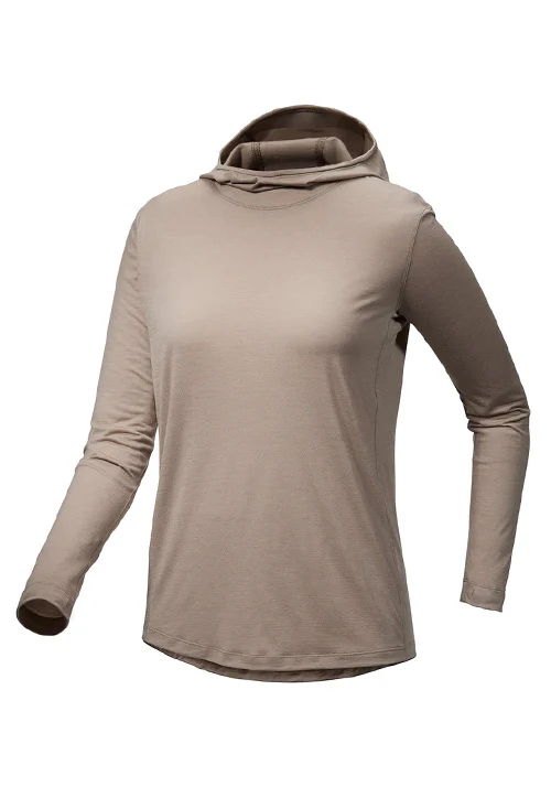 ARCTERYX WS LANA MERINO WOOL HOODY - SMOKE BLUFF