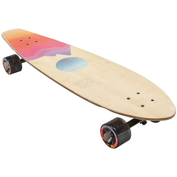 GLOBE ARCADIA LONG BOARD COMPLETE 36" BAMBOO MOUNTAINS - Image 2