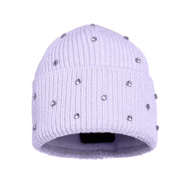 GOLDBERGH DREAM BEANIE WITH STRASS CRYSTALS - Image 3