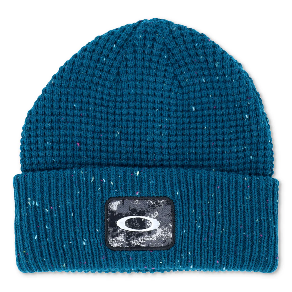 OAKLEY ELLIPSE PATCH WAFFLE BEANIE - Image 2