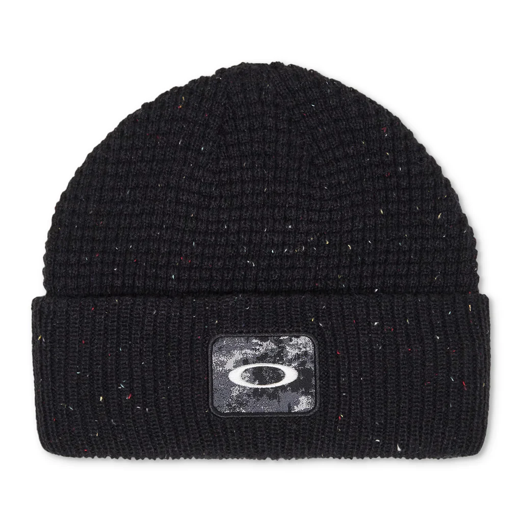 OAKLEY ELLIPSE PATCH WAFFLE BEANIE - Image 3