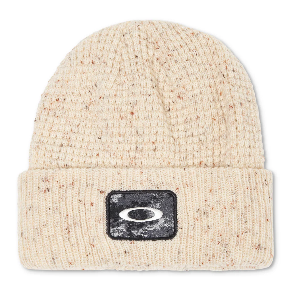 OAKLEY ELLIPSE PATCH WAFFLE BEANIE - Image 4
