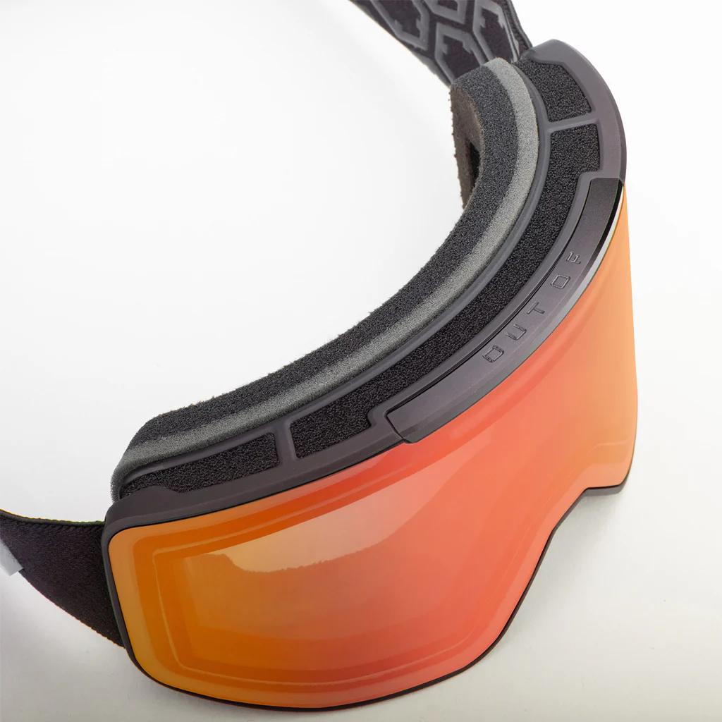 OUT OF - ELECTRA 3 GOGGLE BLACK w IRID-RED LENS - Image 3