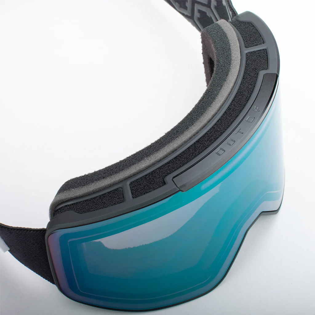 OUT OF - ELECTRA 3 GOGGLE BLACK w IRID-GREEN LENS - Image 3