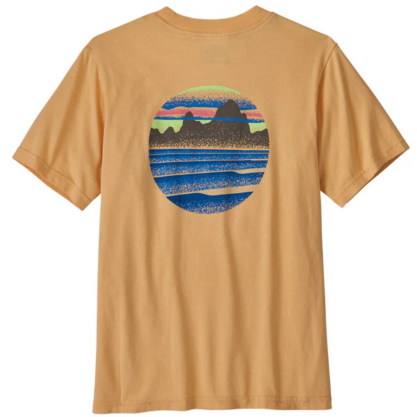 PATAGONIA KS SKYLINE TEE-SANDY MELON - Image 2