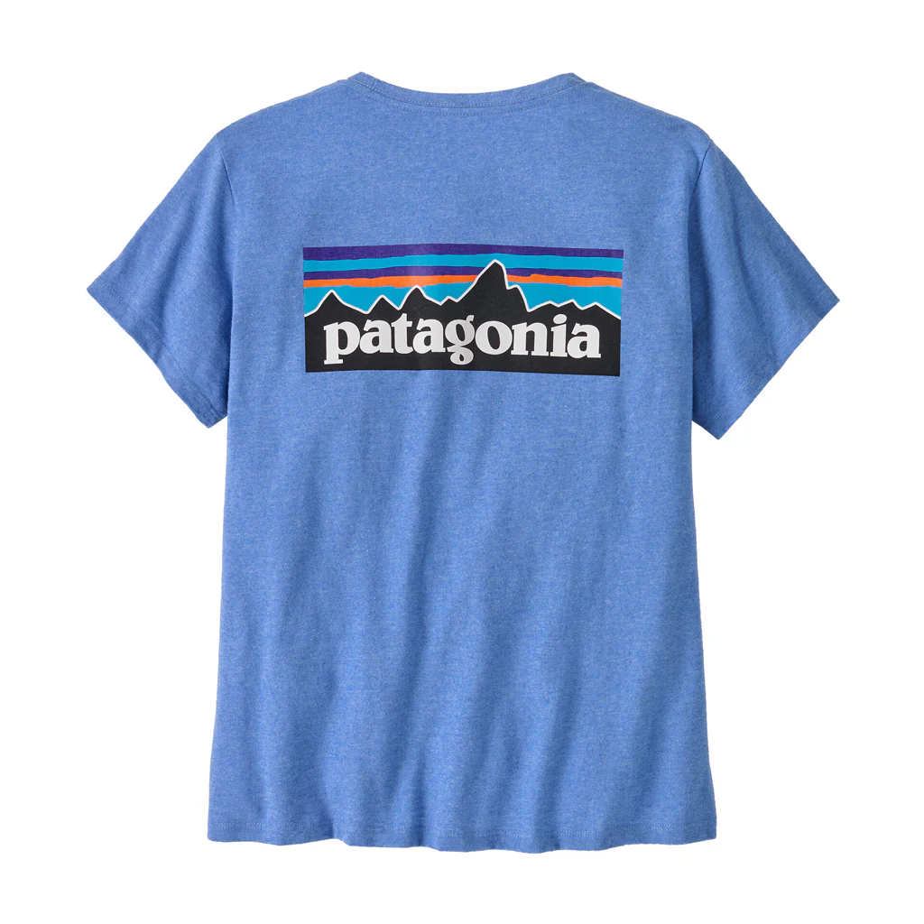 PATAGONIA WS P6 LOGO RESPONSIBILITY TEE - ABUNDANT BLUE - Image 2