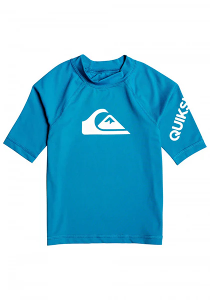 QUIKSILVER ALL TIME SS BOY RASHIE - Image 3