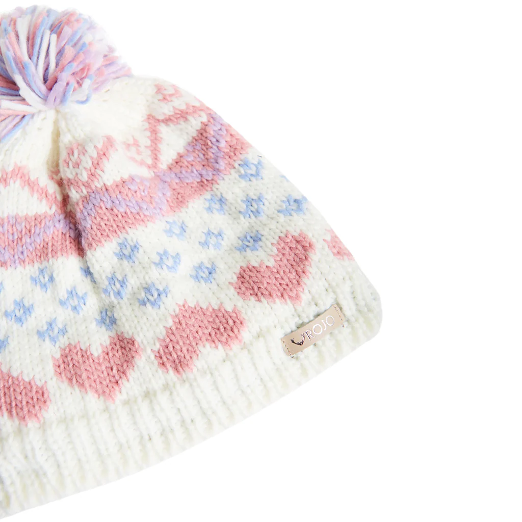 ROJO HAPPY HEARTS BEANIE - Image 3
