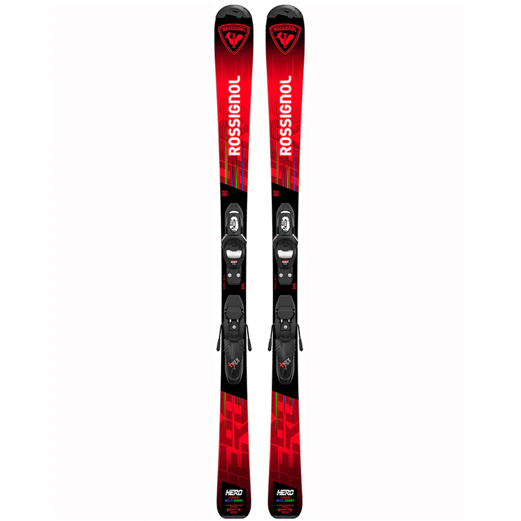 ROSSIGNOL HERO JR SKI 100-130 w KID X4 2027