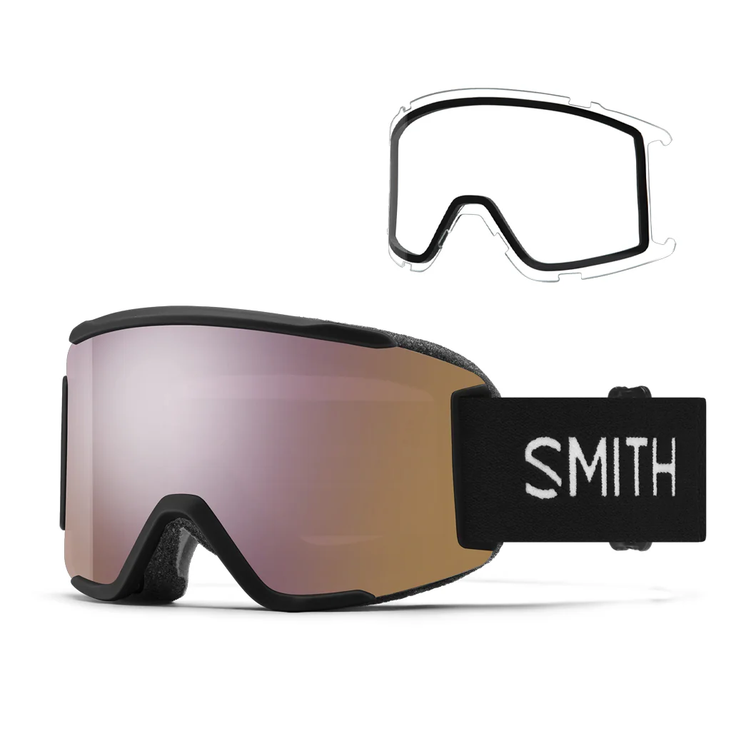 SMITH SQUAD S BLACK GOGGLE - Image 3