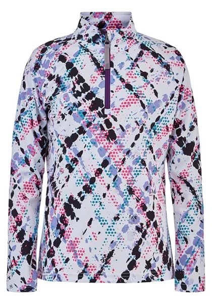 SPYDER GIRLS SURFACE 1/4 ZIP T NECK - Image 2