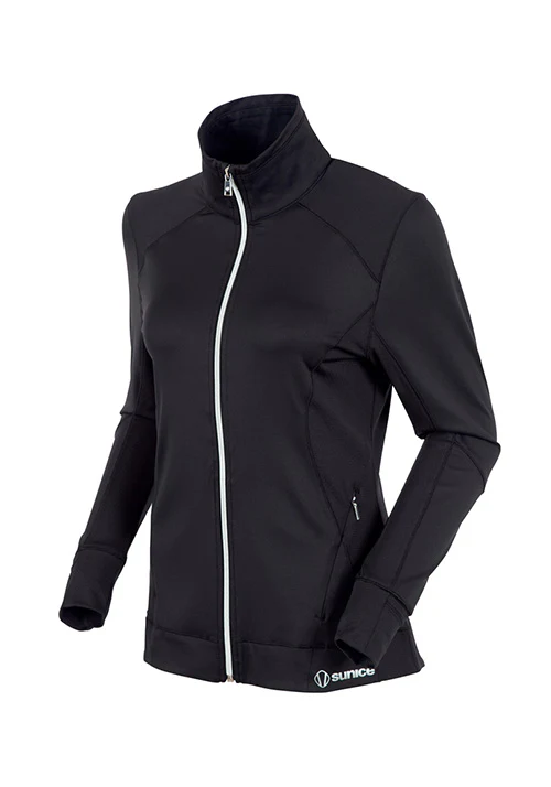 SUNICE ELENA MID-LAYER - BLACK