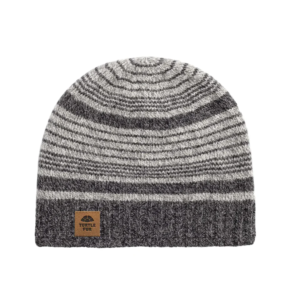TURTLE FUR LAMSWOOL BEANIE SCHIST - Image 3