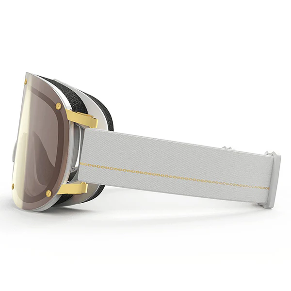YNIQ MODEL FOUR - WHITE GOLD | BROWN LENS - Image 3