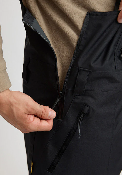 YUKI THREADS MS NORTHBOUND BIB PANT BLACK - Image 3